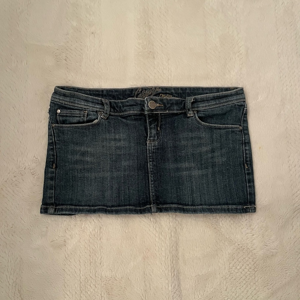 Garage vintage Denim Mini Skirt